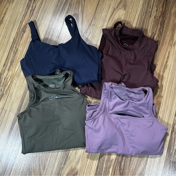 Klassy Network Tops - Klassy Network Racerback Thong Bodysuit Size medium Removable Paddin Lot Of 4